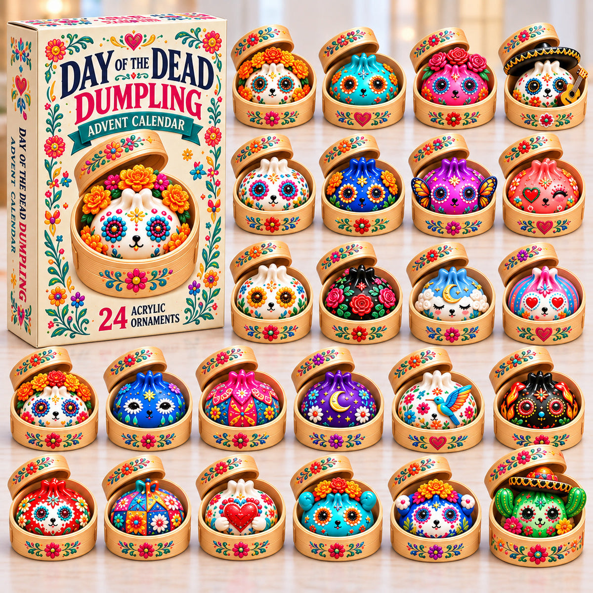 Day Of Dead Dumpling Advent Calendar 2026 GFTONPT1195