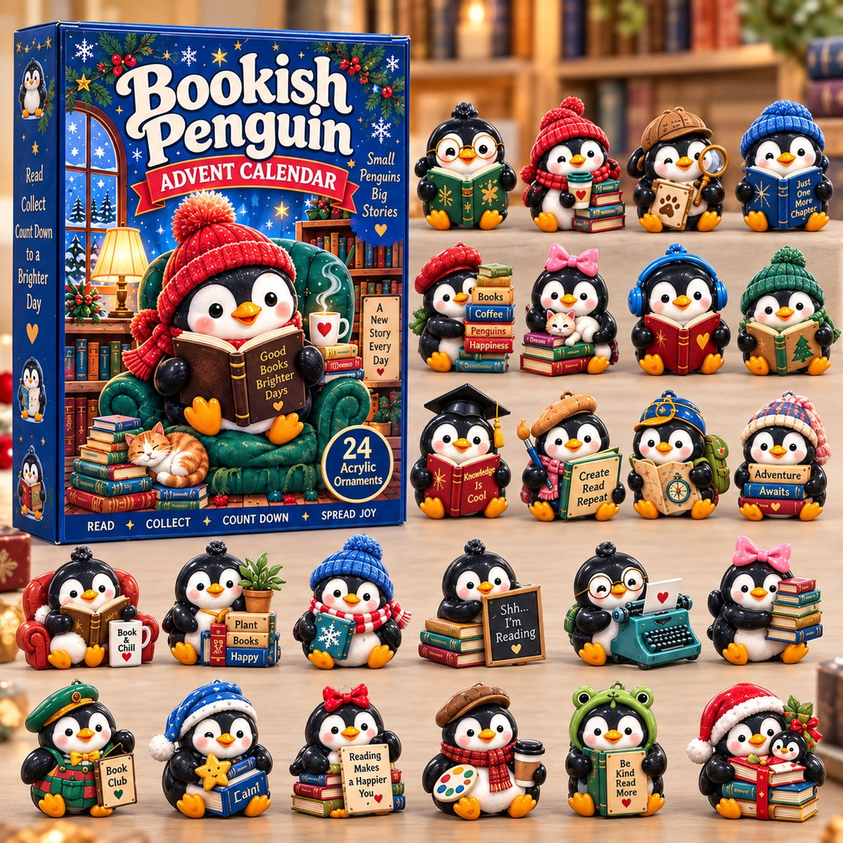 Bookish Penguin Club Advent Calendar 2026 GFTONPT888