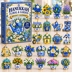 Hanukkah Floral and Garden Advent Calendar 2026 GFTONPT898