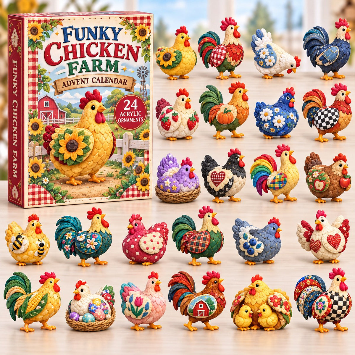 Funky Chicken Farm Advent Calendar 2026 GFTONPT908