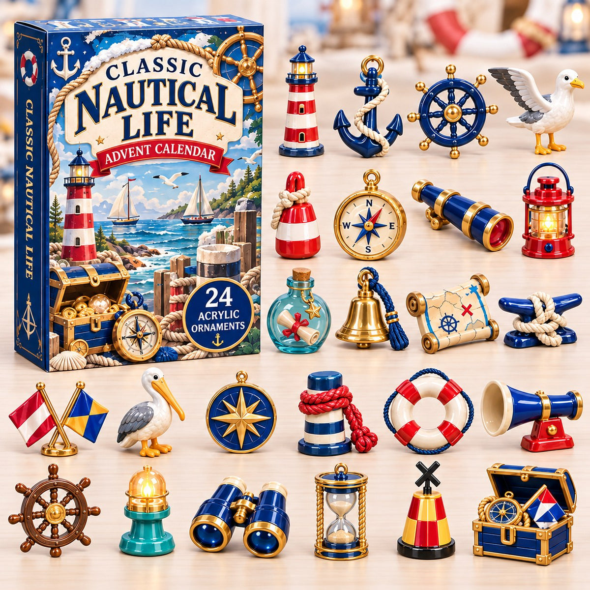Classic Nautical Life Advent Calendar 2026 GFTONPT917