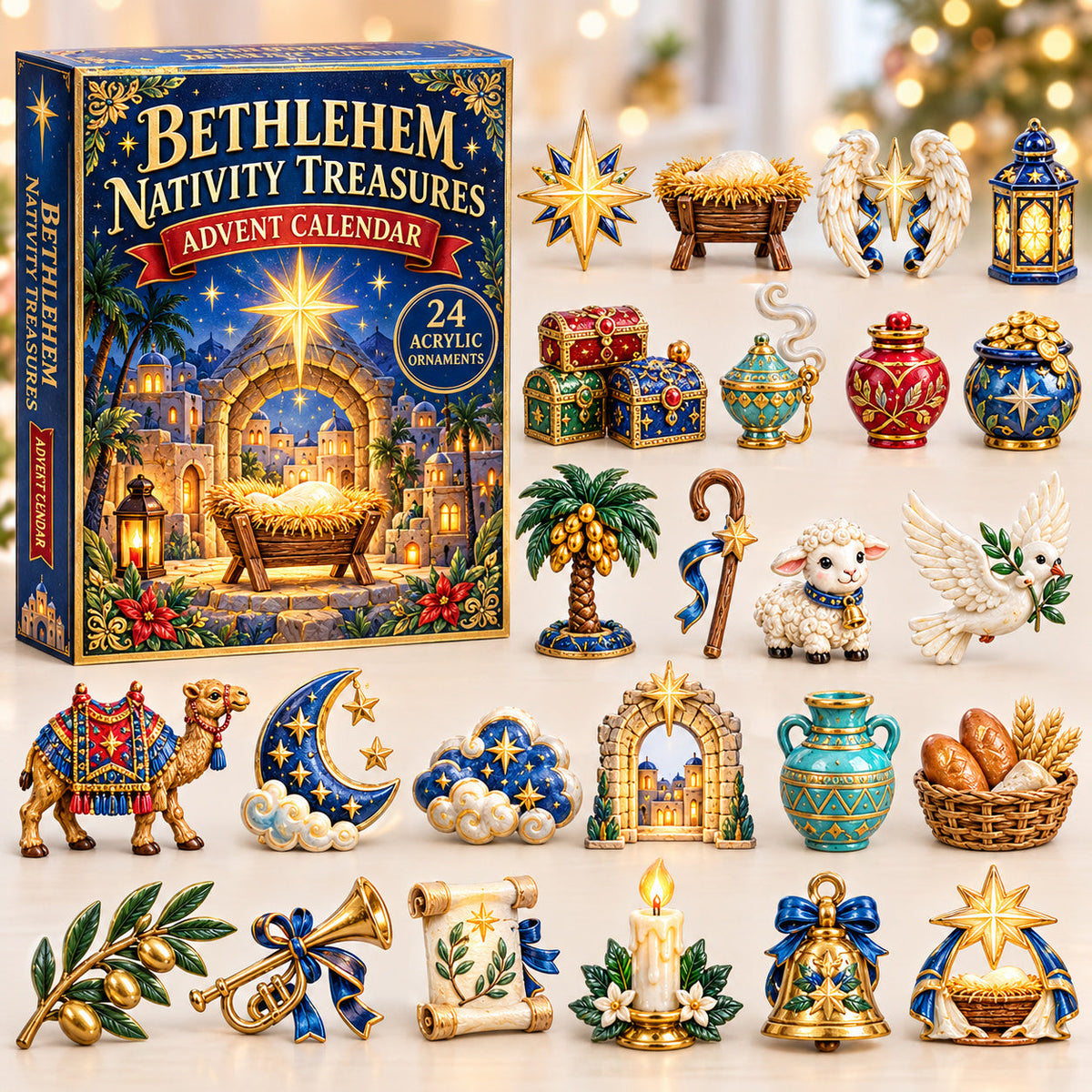 Bethlehem Nativity Treasures Advent Calendar 2026 GFTONPT957