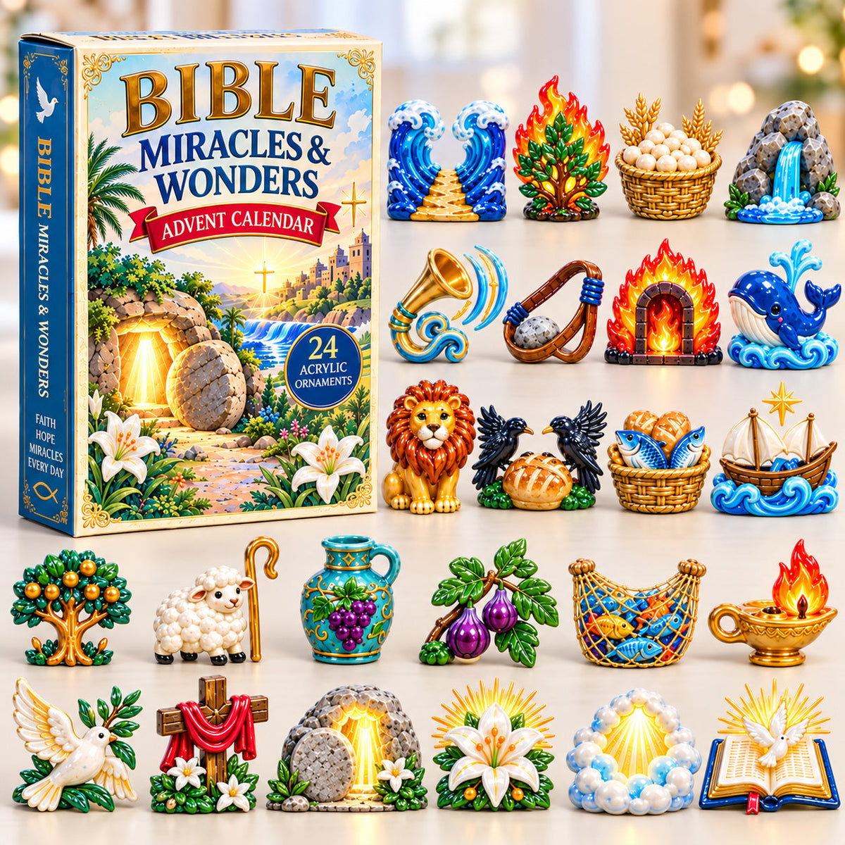 Bible Miracles & Wonders Advent Calendar 2026 GFTONPT959