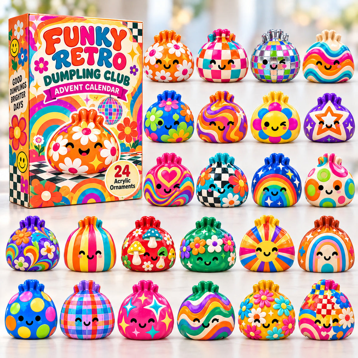 Funky Retro Dumpling Club Advent Calendar 2026 GFTONPT962