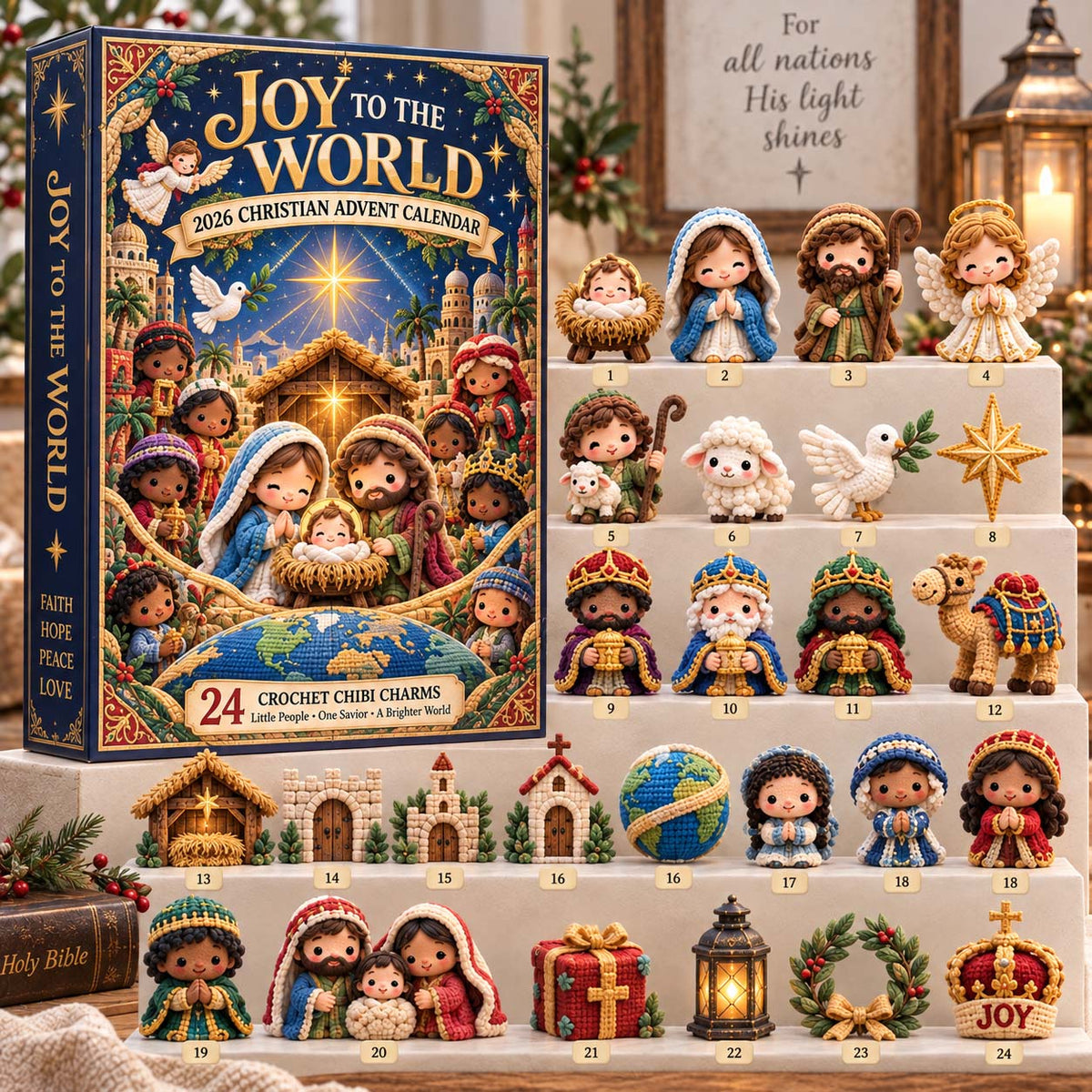 Joy to the World Advent Calendar 2026 GFTONTD3097