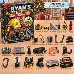 Personalized Construction Advent Calendar 2026 QTCUZ GFTONTD3121