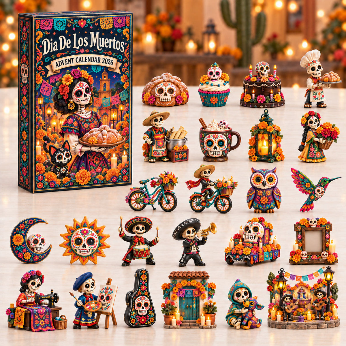 Dia De Los Muertos Advent Calendar 2026 GFTOPND2752