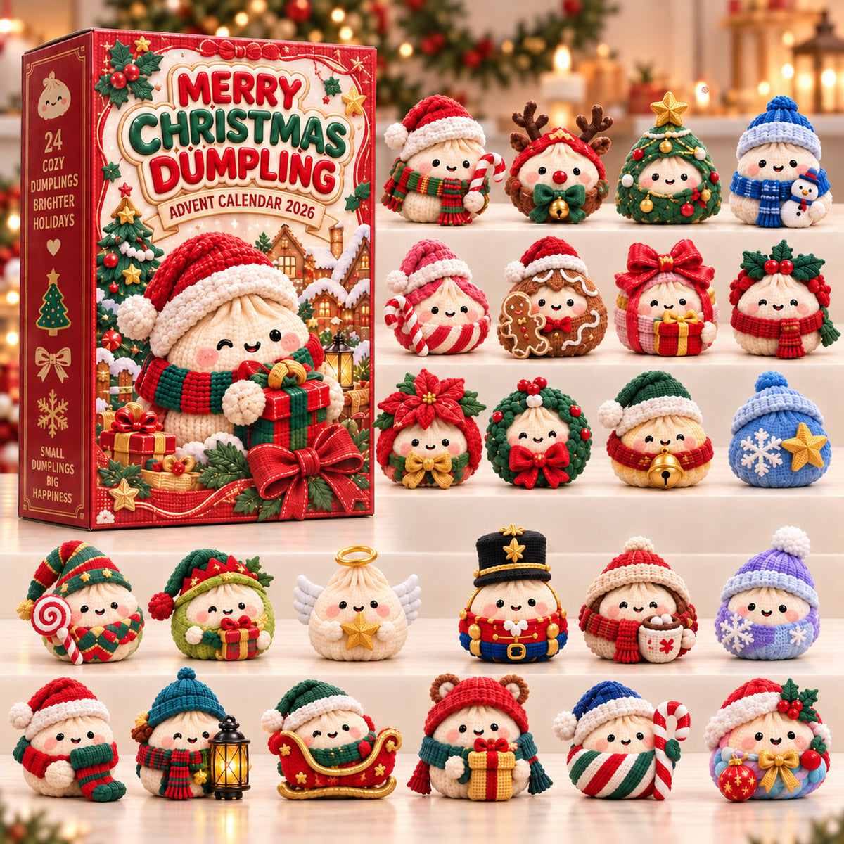 Merry Christmas Dumpling Advent Calendar 2026 GFTOPND2917