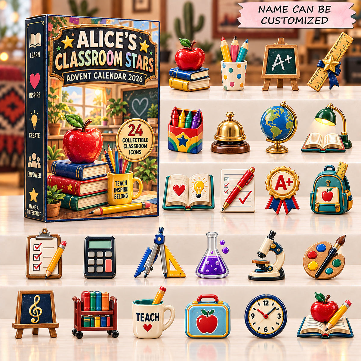 Classroom Stars Advent Calendar 2026 QTCUZ GFTOPND2963
