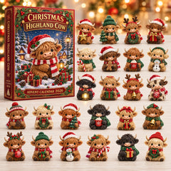 Christmas Highland Cow Advent Calendar 2026 GFTOTP21688