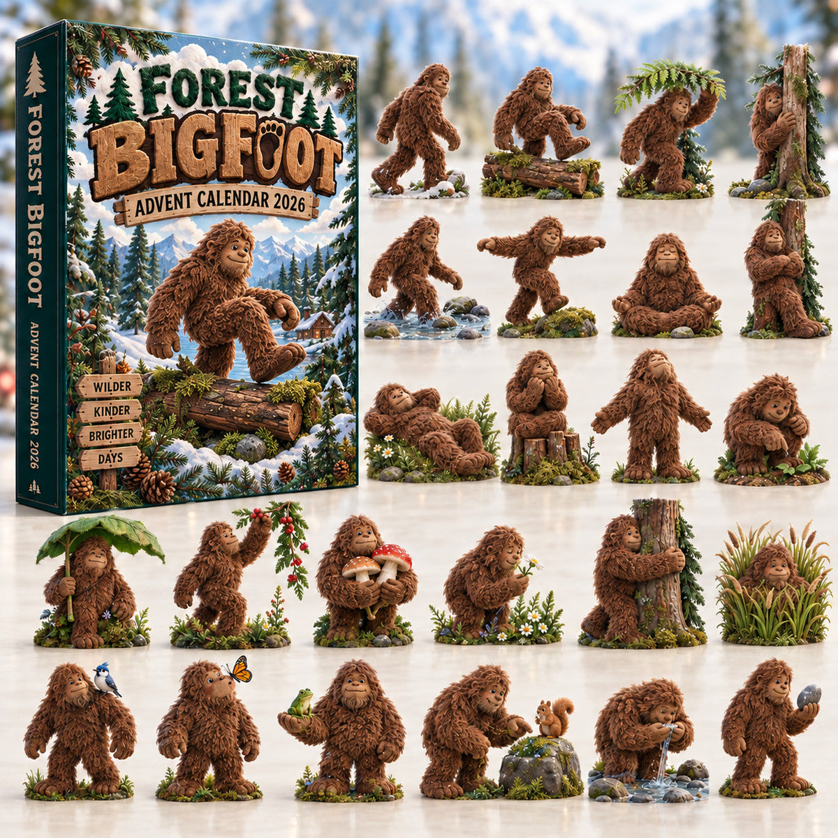 Forest Bigfoot Advent Calendar 2026 GFTOTP21892