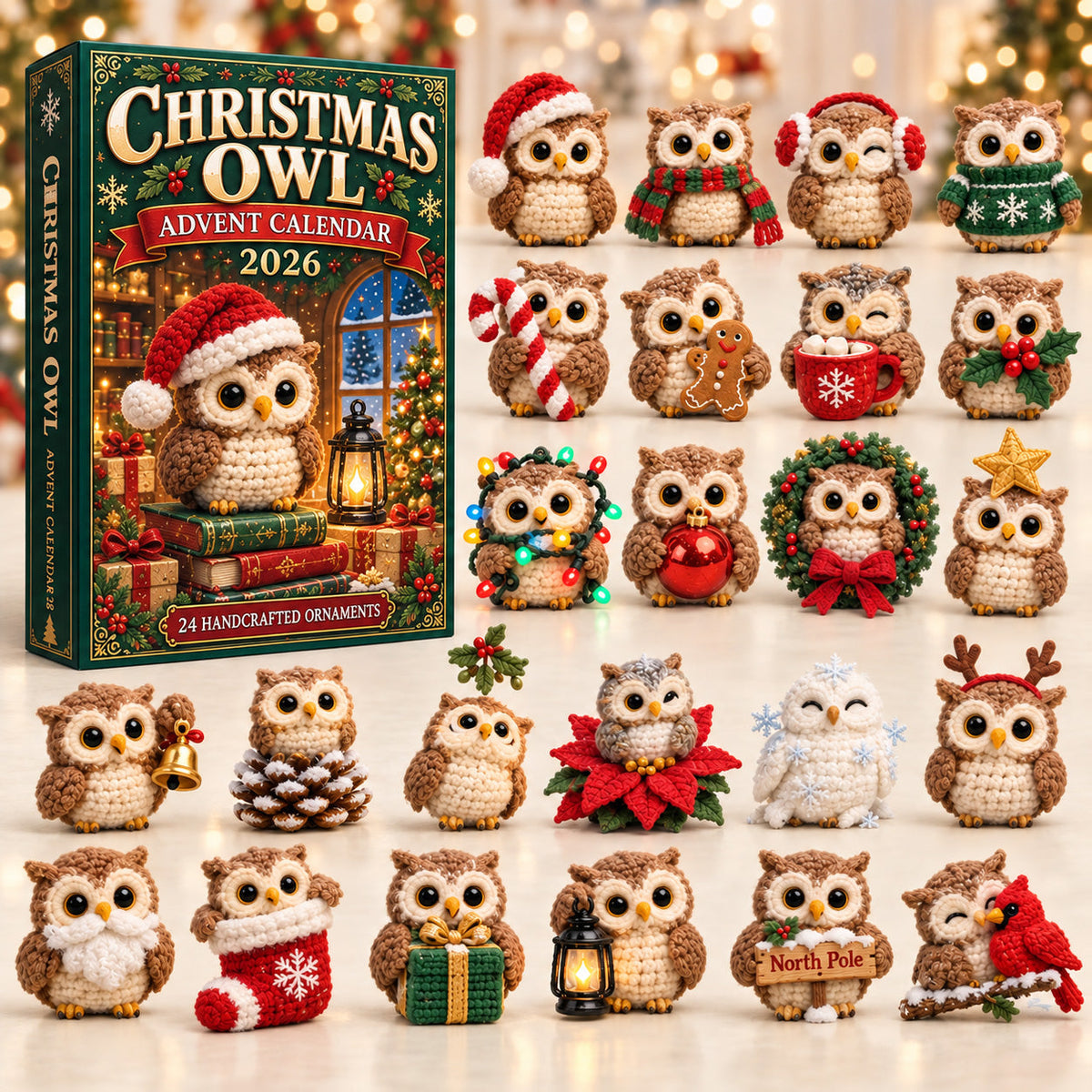 Christmas Owl Advent Calendar 2026 GFTOTP22119