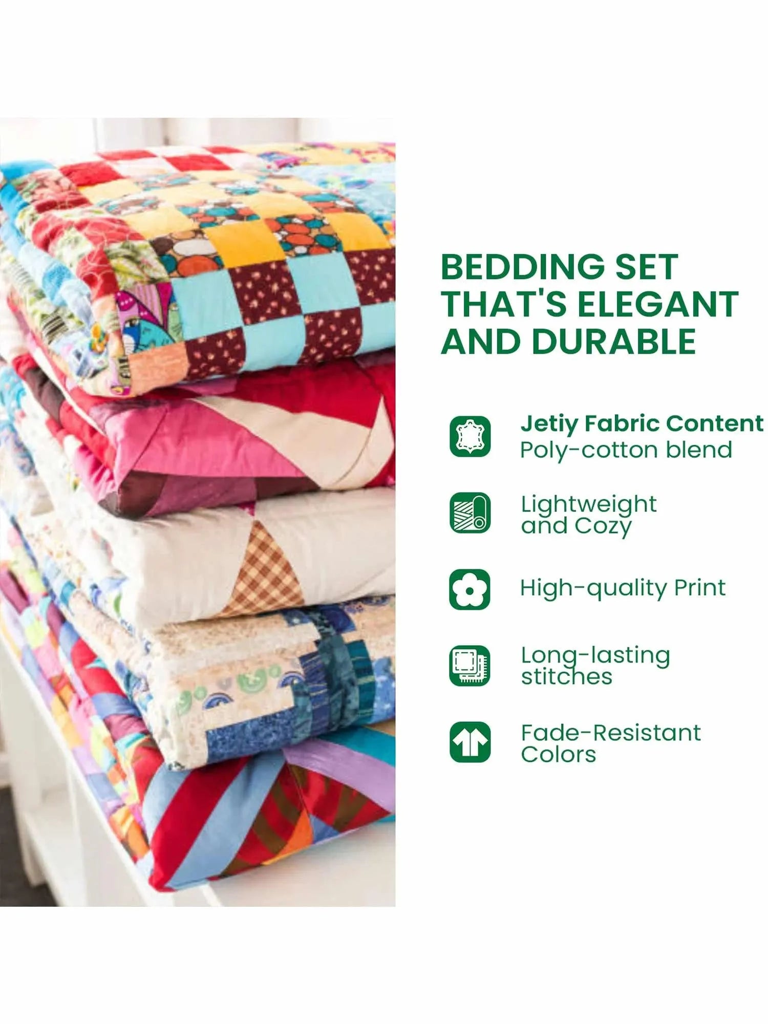 Celebrating America’s 250th Anniversary - Three-Piece Quilted Bedding Set