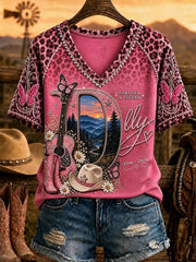 Country Singer Commemorative Printed T-Shirt